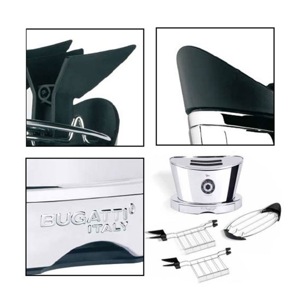 Toustovač-topinkovač krémový Volo BUGATTI