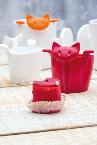 Koziol MIMMI sítko na sypaný čaj kočka