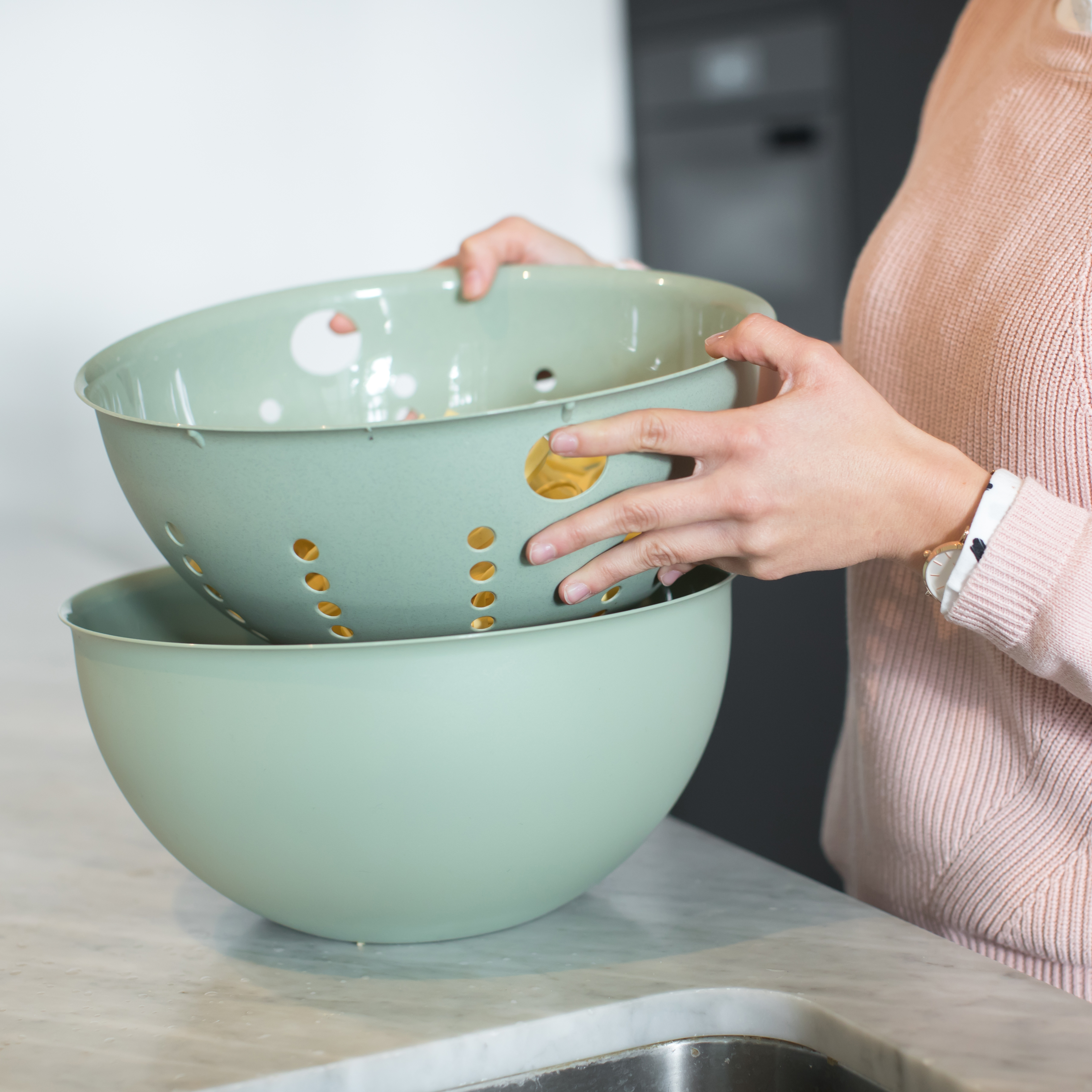 Palsby mísa 28cm, 5l růžová Organic KOZIOL