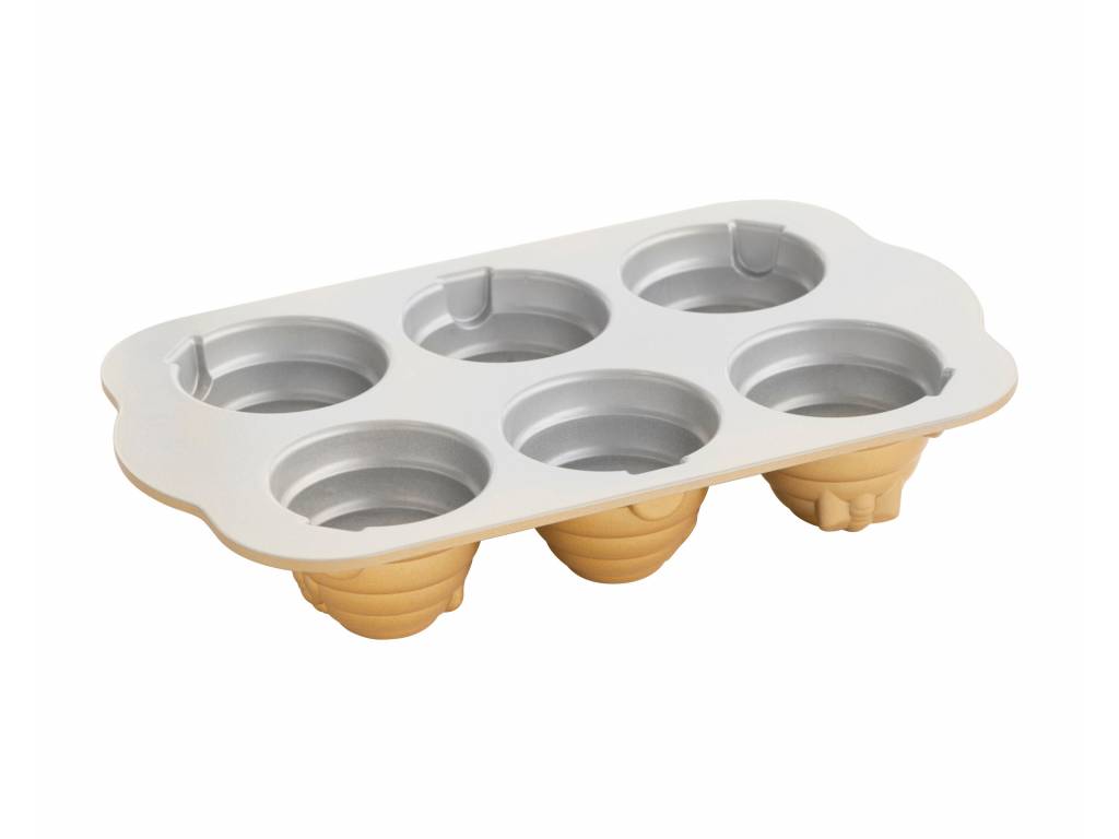 Forma na Včelí úly plát 6 kusů Nordic Ware + ONO 33,5cm tác na dorty, bábovky, cukroví Rosenthal