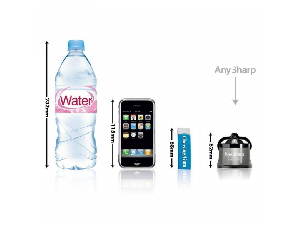 Brousek na nože modrý PREMIUM AnySharp