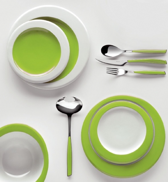 Příbory GLAMOUR sada 24 Ks slonová kost Bugatti Casa