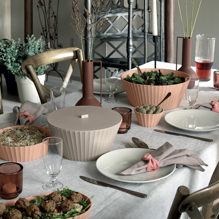 Mísa vysoká 30 cm růžová Nettuno Blim+