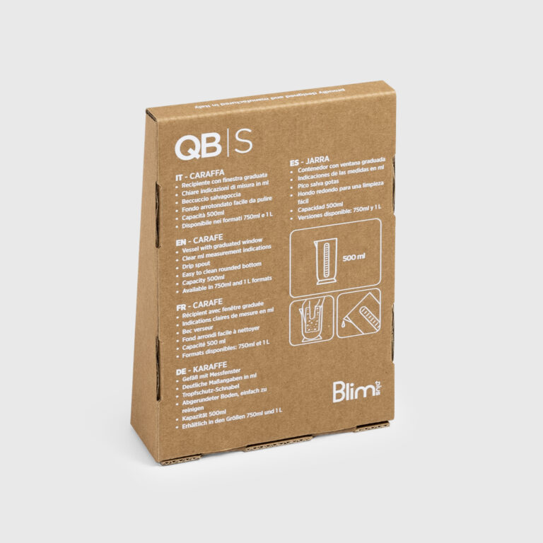 Odměrka 0,5l QB černá Blim+