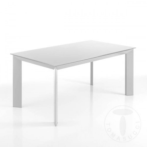 Rozkládací jídelní stůl BLADE 160-220cm WHITE TOMASUCCI