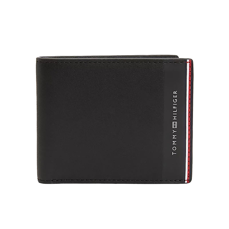 Pánská kožená peněženka COMMUTER MINI II. černá Tommy Hilfiger