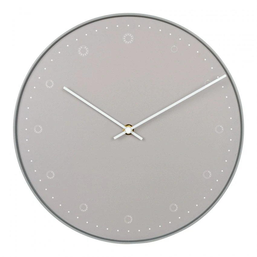 House Nordic Nástěnné hodiny šedé 30cm