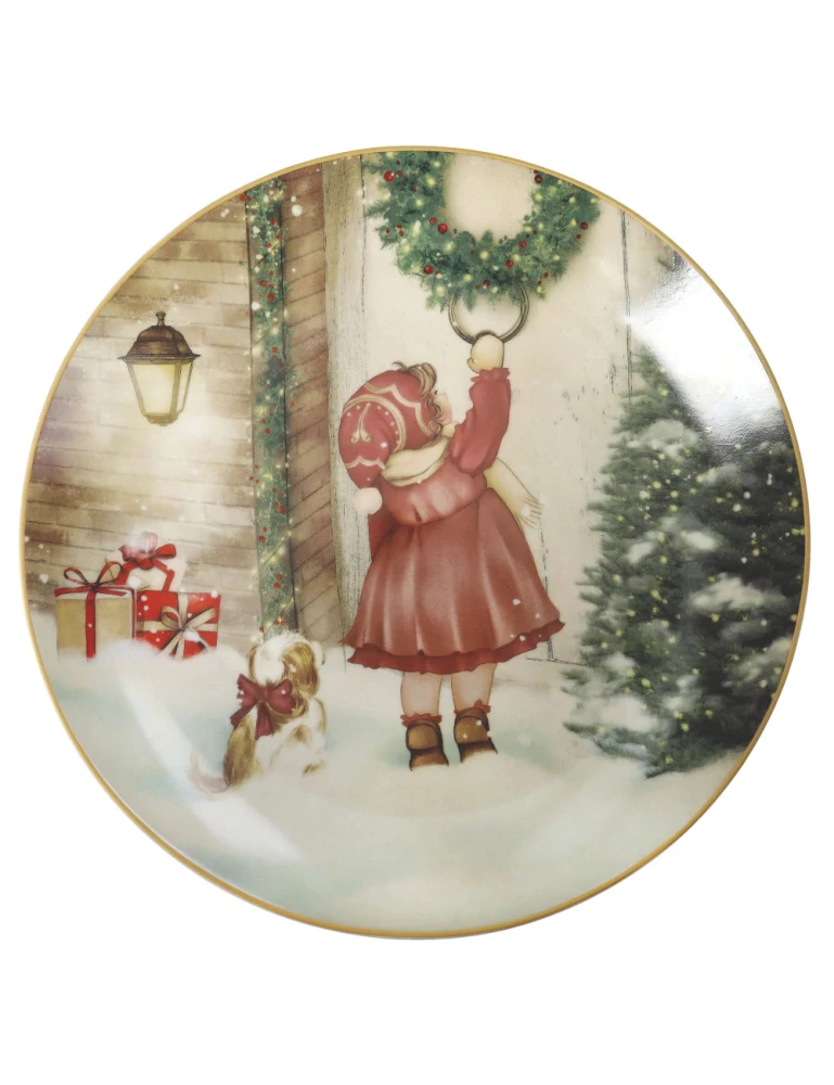 Tác na cukroví Kolednice 30cm Cuccioli Brandani