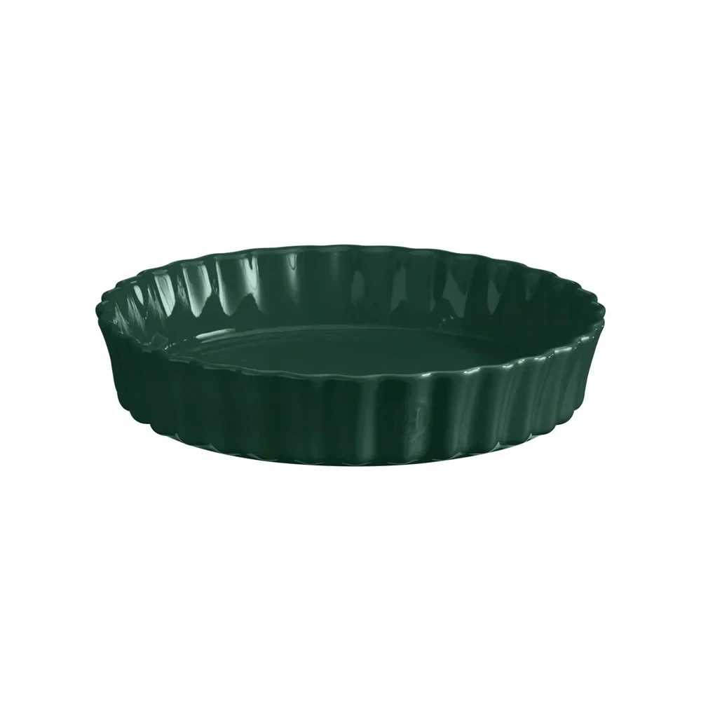 Koláčová vysoká forma 28cm, cedrově zelená Emile Henry