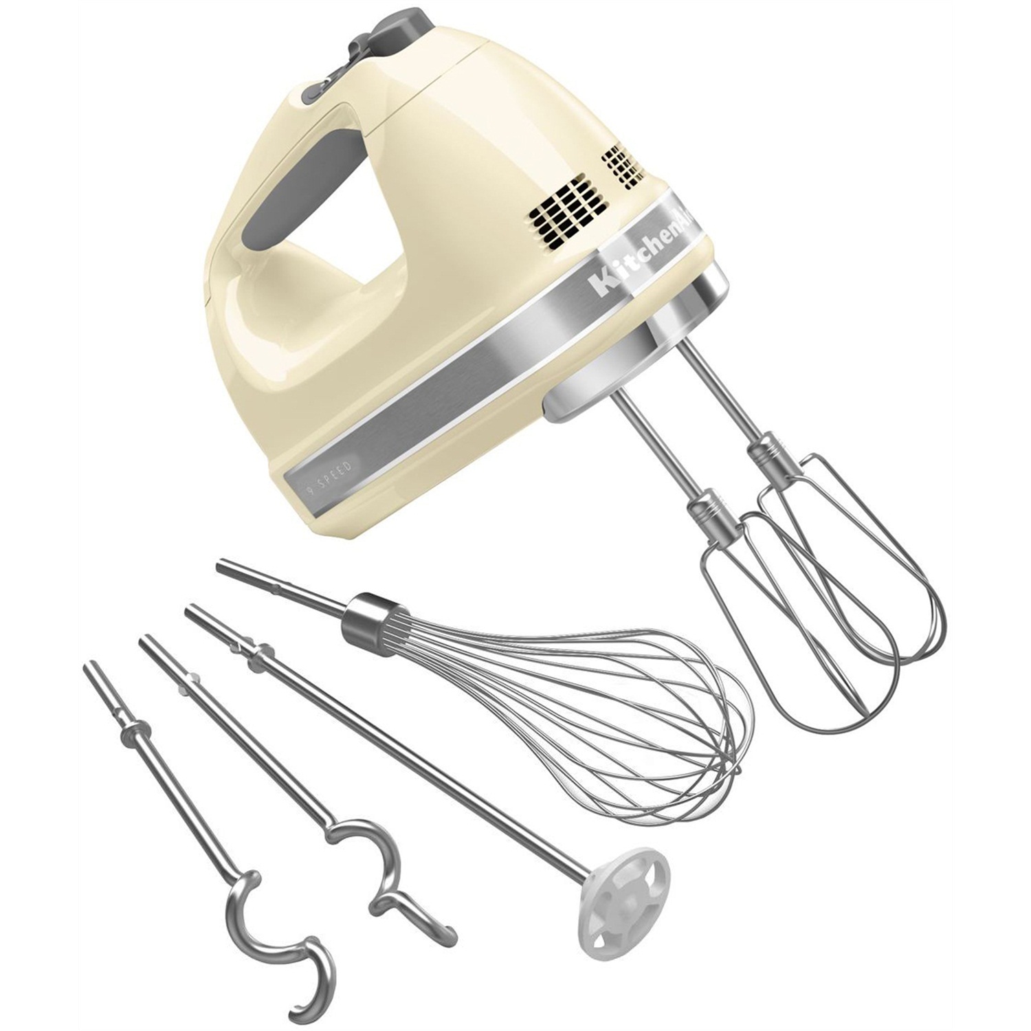 Ruční šlehač, 9 rychlostní P2 mandlová KitchenAid