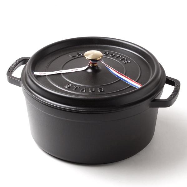 Litinový hrnec s poklicí Cocotte, černý, 28 cm / 6,7 l STAUB