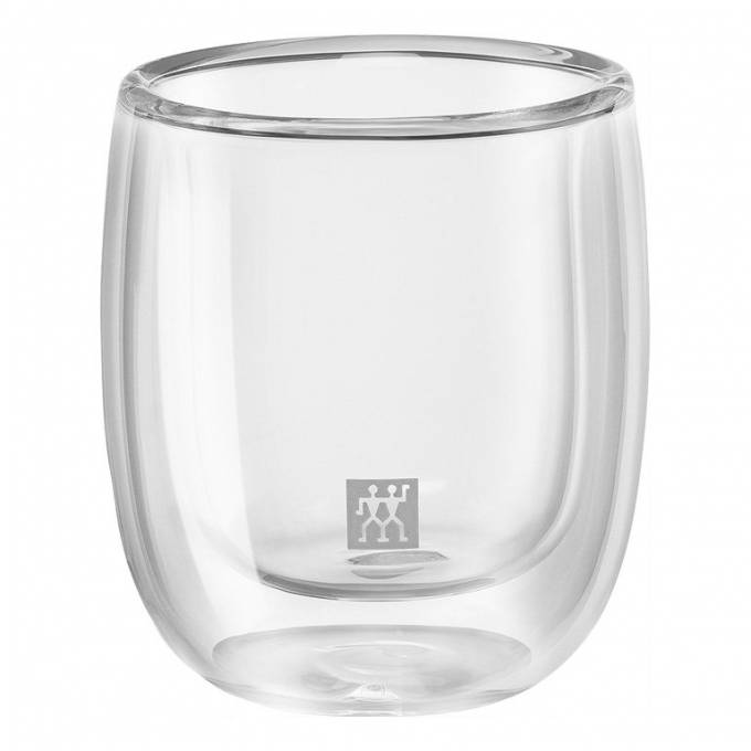 Sorrento dvoustěnná sklenice na espresso, 80 ml, 2 ks Zwilling