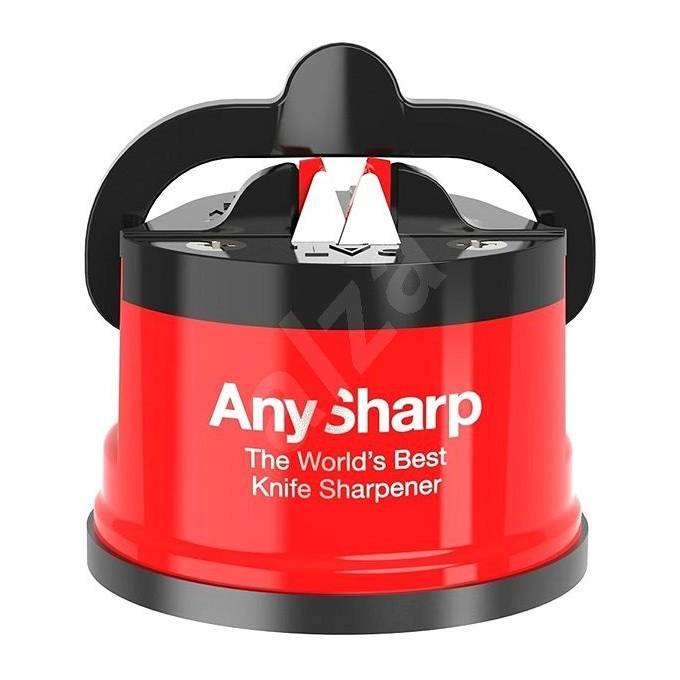 Brousek na nože červený PREMIUM AnySharp