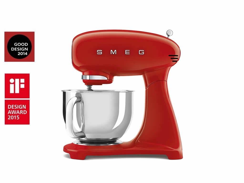Kuchyňský robot Smeg Retro Style 50´s, červený