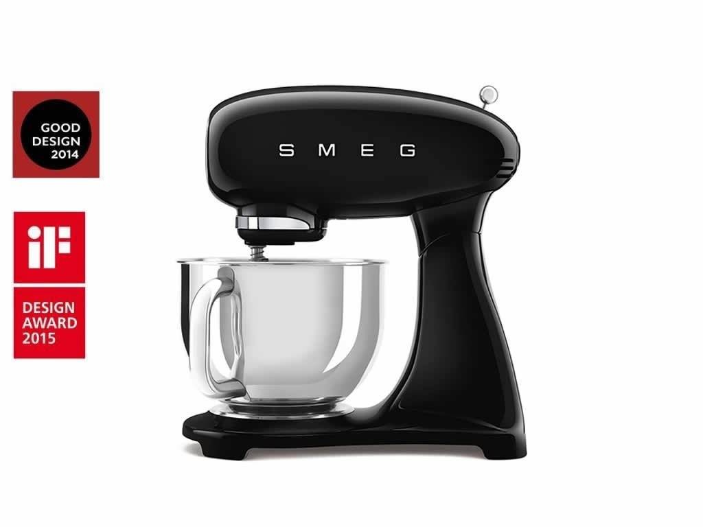 Kuchyňský robot Smeg Retro Style 50´s, černý