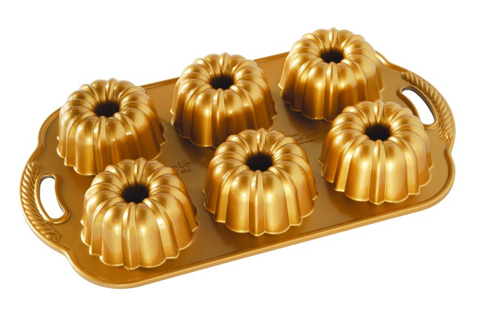 Forma na minibábovky Anniversary plát se 6 formičkami Nordic Ware