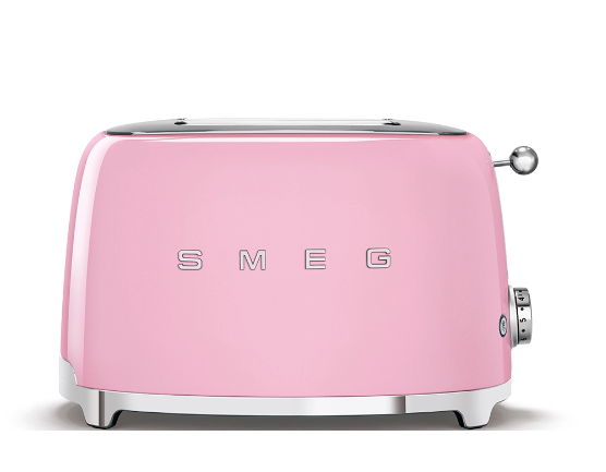 Toustovač / topinkovač P2 Smeg 50's Retro Style. růžový 950W