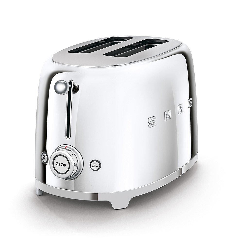 Toustovač / topinkovač P2 Smeg 50's Retro Style. chromový 950W