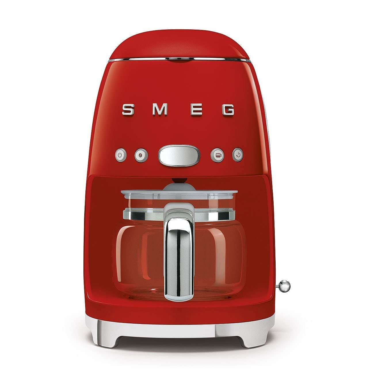 Kávovar na filtrovanou kávu 1,4l Smeg 50´s Retro Style, červený