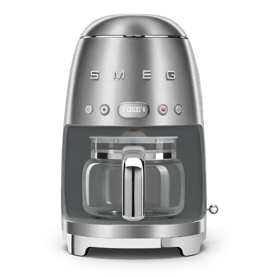 Kávovar na filtrovanou kávu 1,4l Smeg 50´s Retro Style, chromový