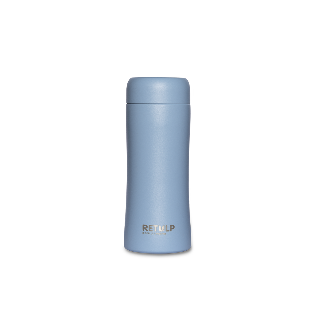Termo láhev se sítkem TUMBLERS sv. modrá 300ml RETULP