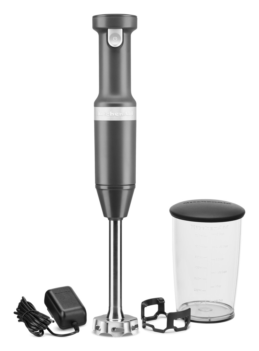 Bezdrátový tyčový mixér 5KHBBV53 Artisan tmavě šedá KitchenAid