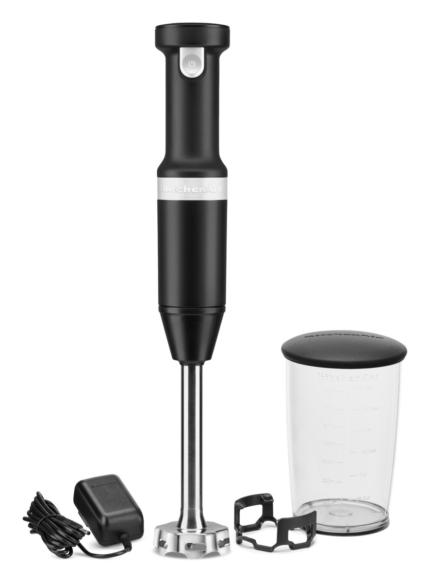 Bezdrátový tyčový mixér 5KHBBV53 Artisan matná černá KitchenAid