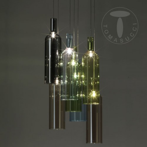 Lustr 7 světel BOTTLES TOMASUCCI