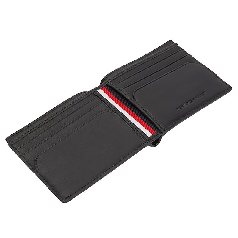 Pánská kožená peněženka COMMUTER MINI II. černá Tommy Hilfiger