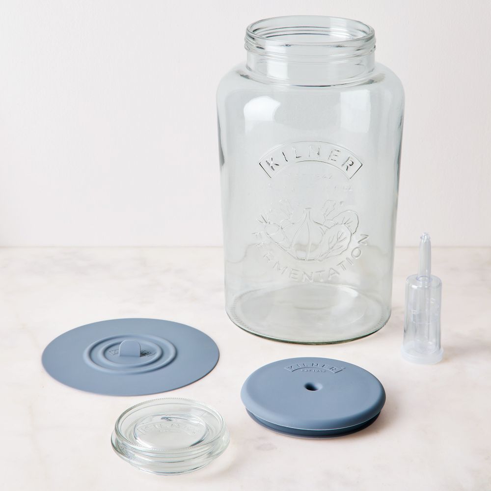 Set na fermentaci, kvašení, kimchi 5l Kilner
