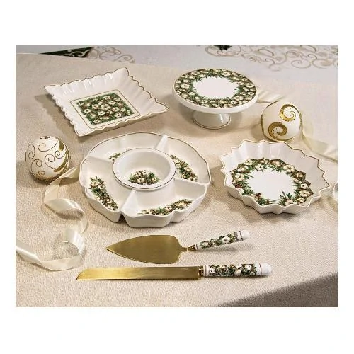 Mísa/tác na cukroví hvězda 24cm BATUFFOLI Brandani