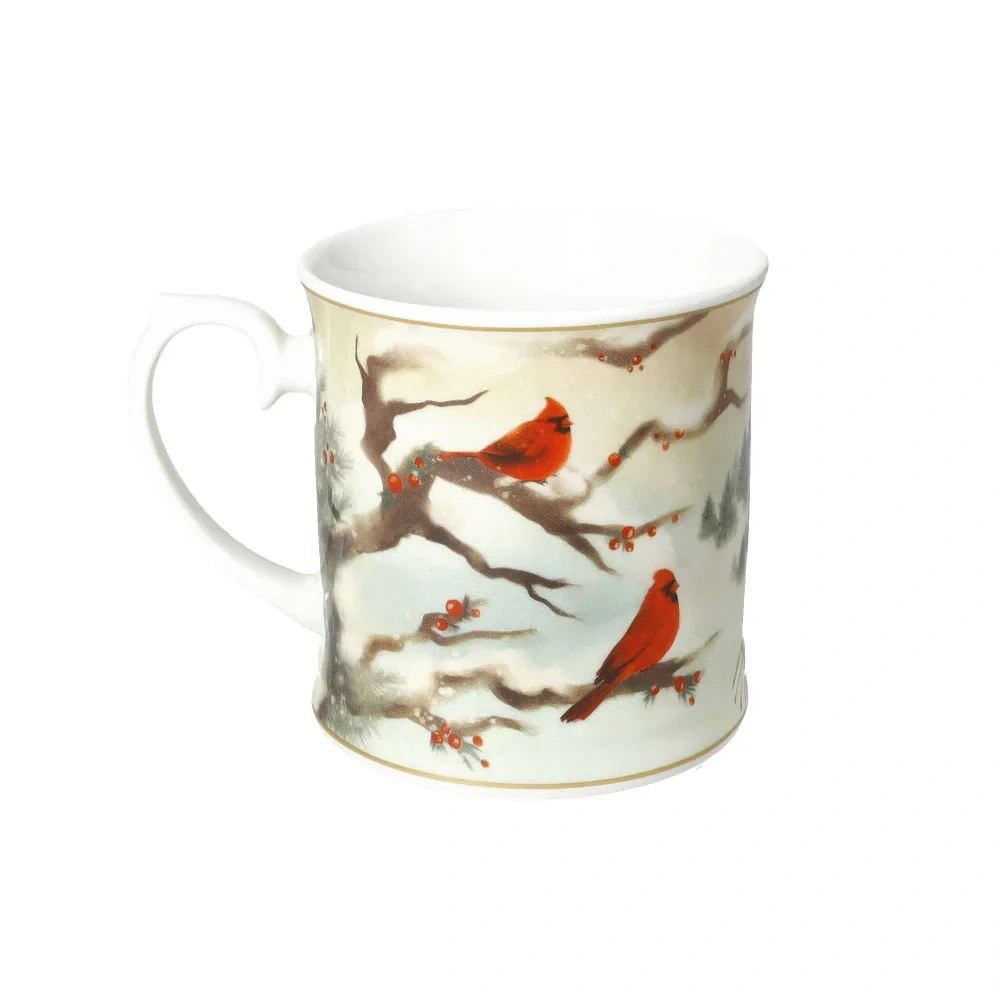 Hrnek na čaj Chlapec a sáńky 350ml Cuccioli Brandani