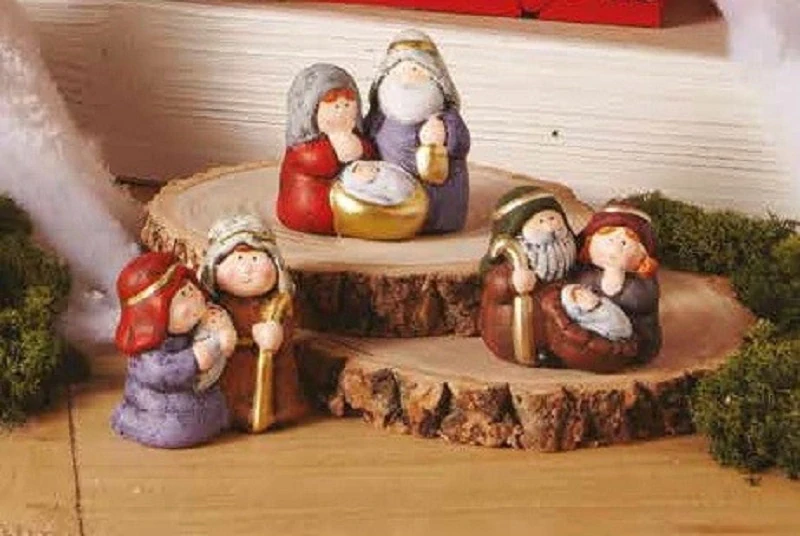 Keramický Betlem 13cm II. BRANDANI