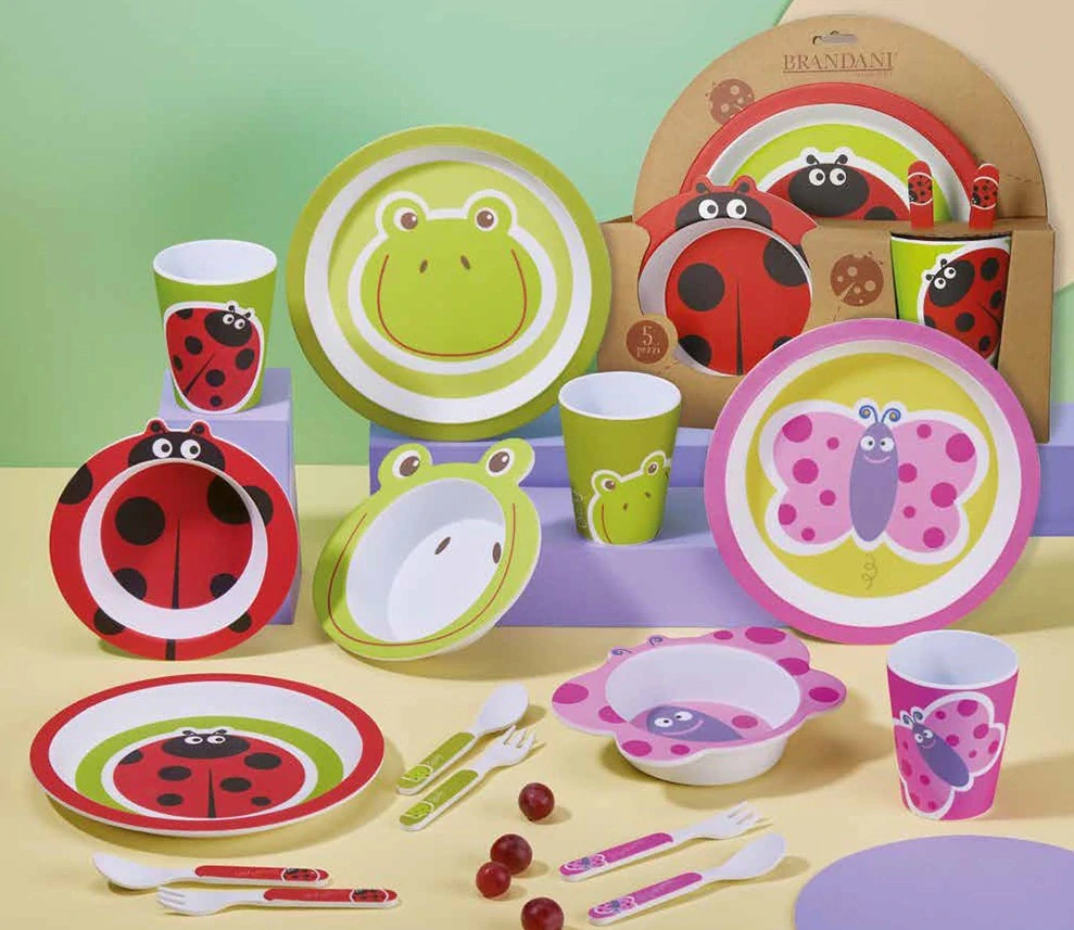 5dílná dětská jídelní souprava MOTÝL BRANDANI