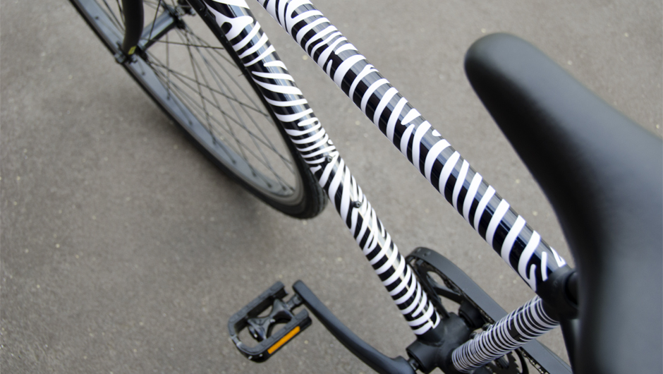 Polep na kolo 18x300cm Zebra REMEMBER