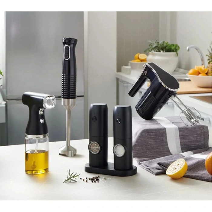 Ruční mixer / šlehač nabíjecí, bezdrátový černý Techno BRANDANI