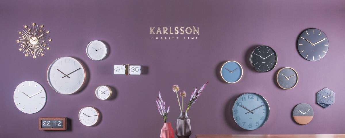 Nástěnné hodiny Charm 45 cm Karlsson