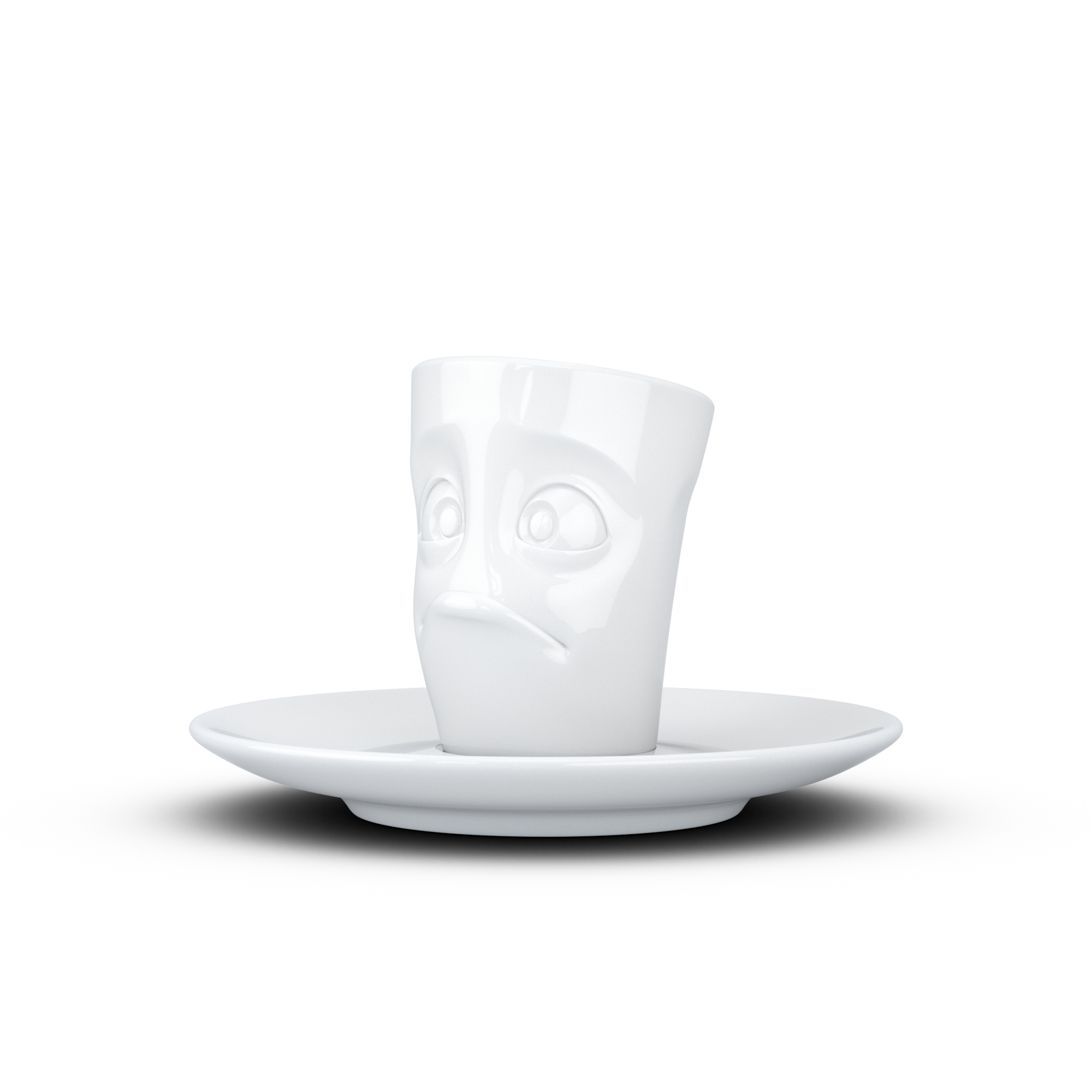 Smutný šálek a podšálek na presso 80 ml, 58products