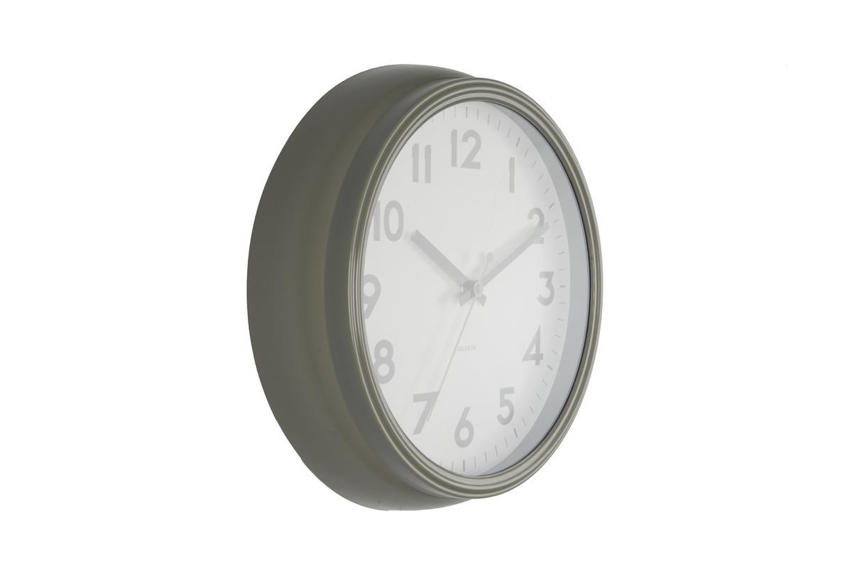 Nástěnné kulaté hodiny Badge 38 cm Karlsson *