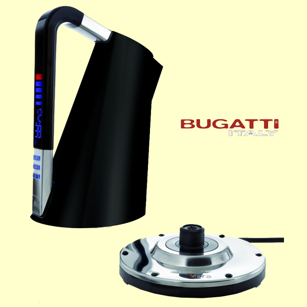 Rychlovarná konvice černá mat Vera Bugatti