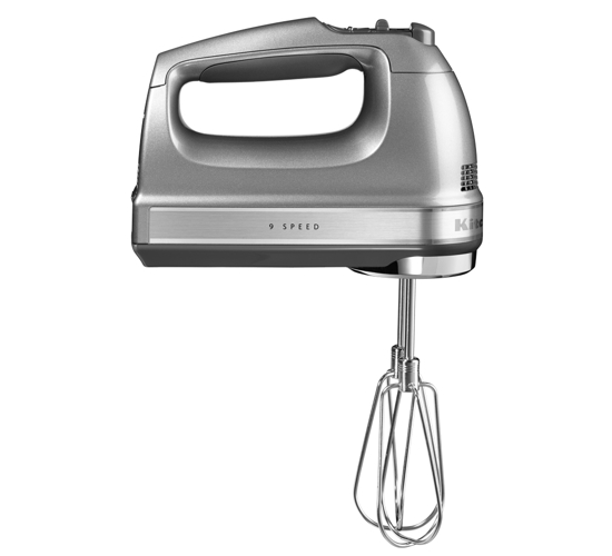 Ruční šlehač, 9ti rychlostní P2 stříbřitě šedá KitchenAid