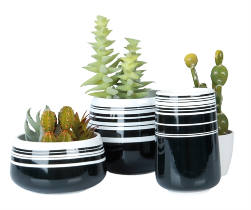 Keramická váza Contrast Present Time *