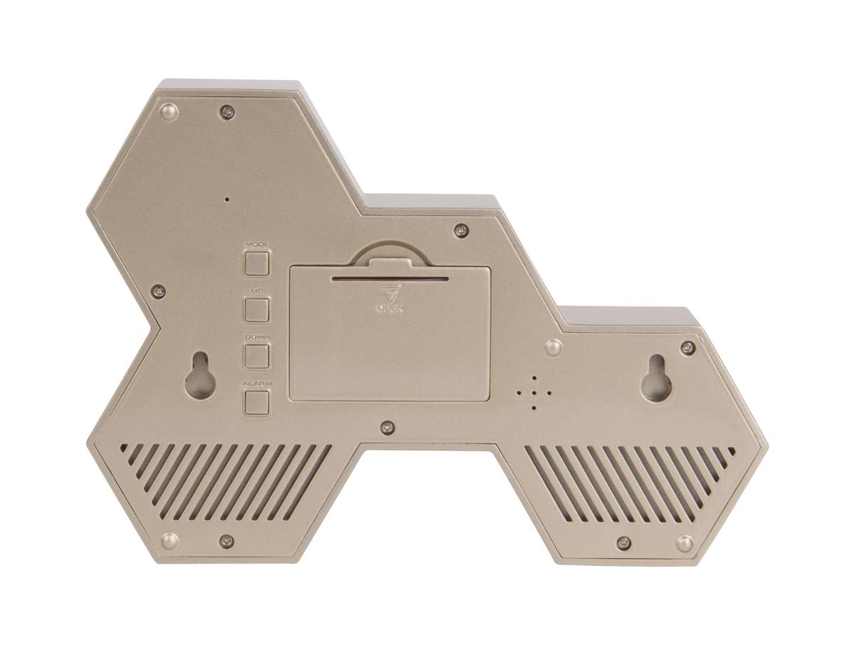 Budík/hodiny Six in the Mix 20 cm zlatý Karlsson