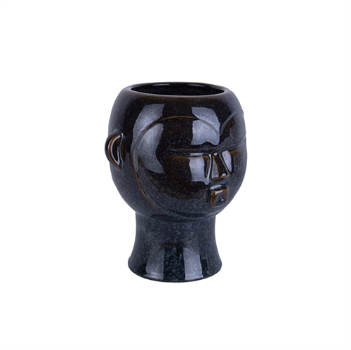 Kulatý květináč Mask round Present Time