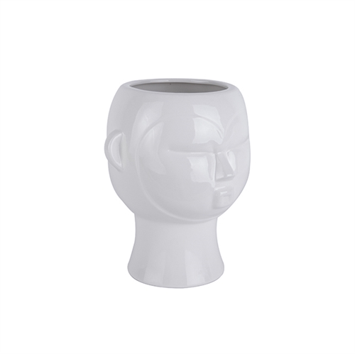 Kulatý květináč Mask round Present Time
