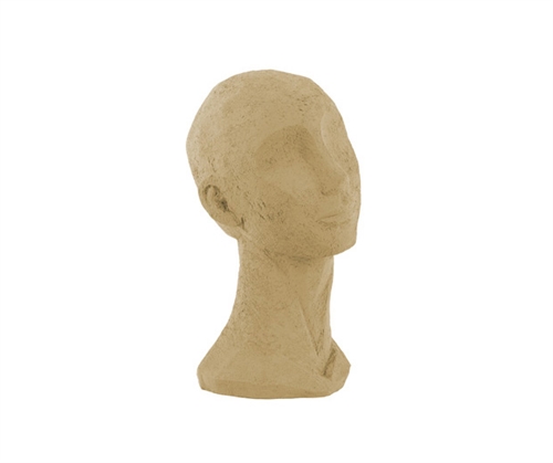 Socha hlavy s krkem Face art L 28,4 cm Present Time