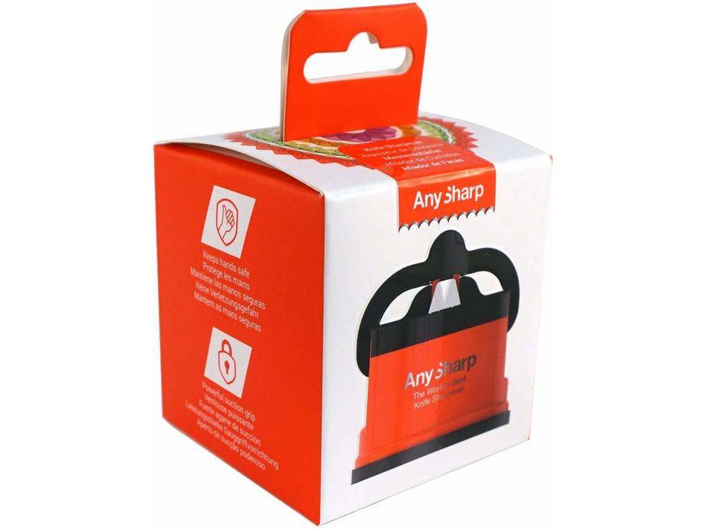 Brousek na nože červený PREMIUM AnySharp