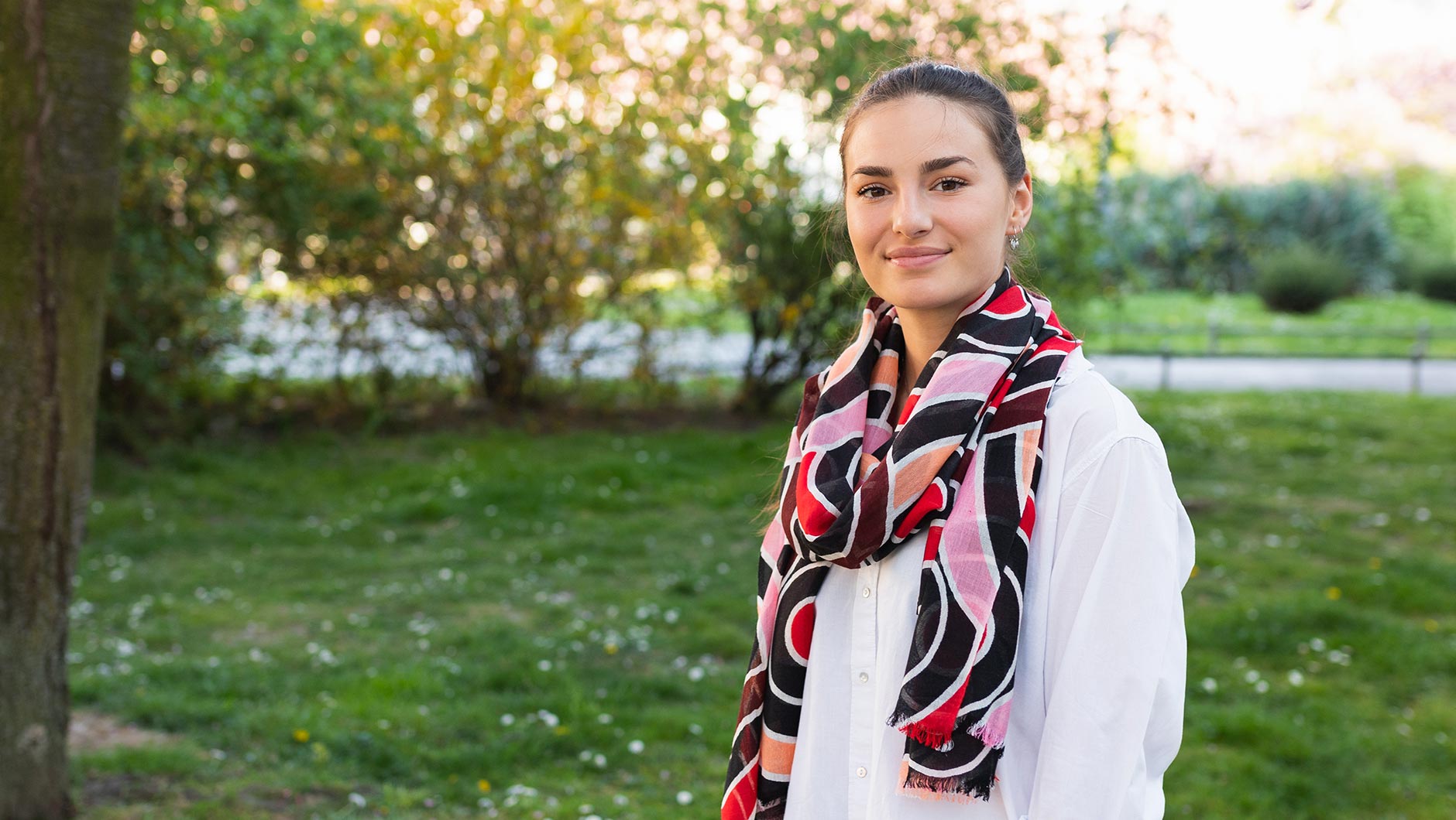 Bambusová šátek, šála Aurelia Remember