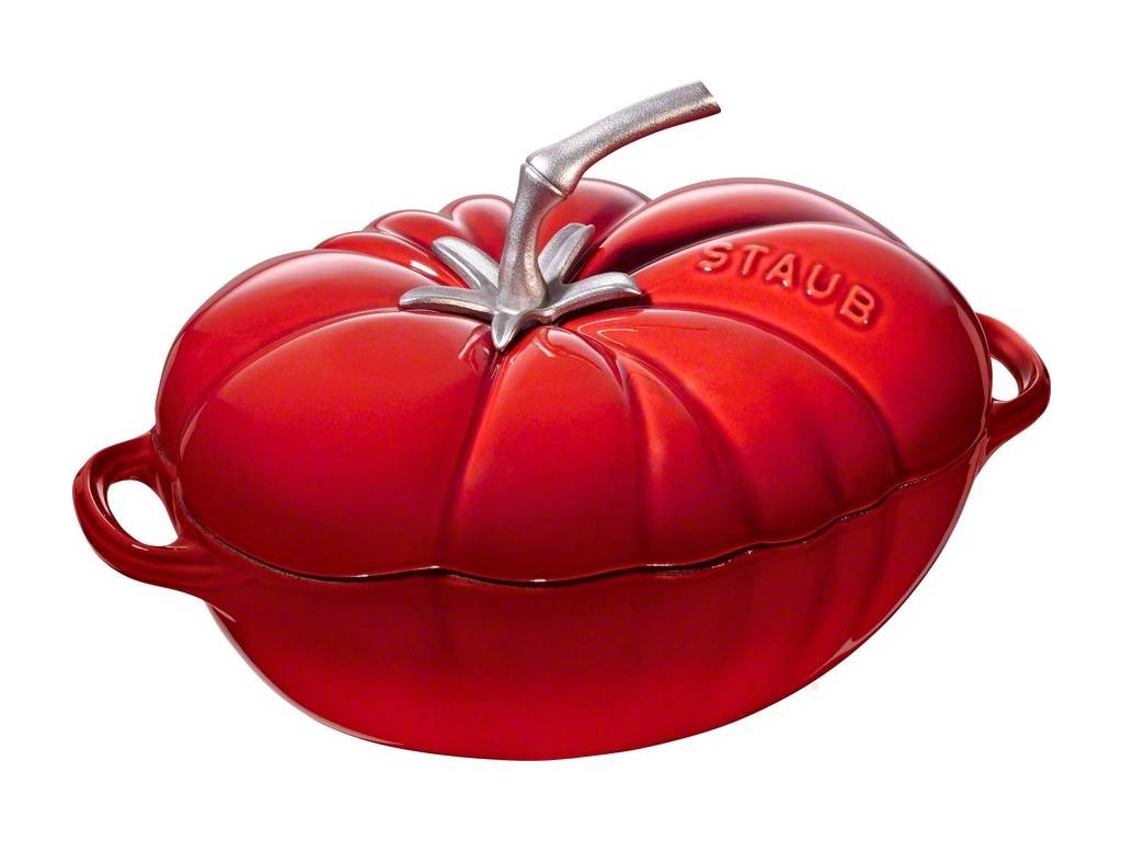 Hrnec s poklicí ve tvaru rajčete 2,9L litinový STAUB