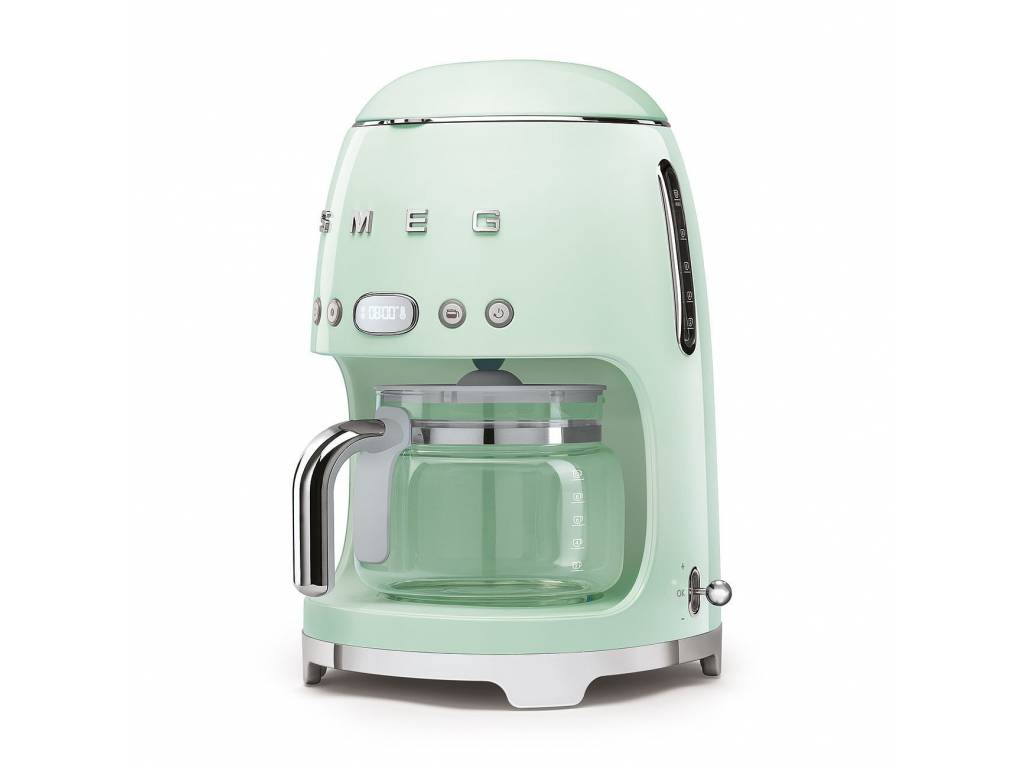 Kávovar na filtrovanou kávu 1,4l Smeg 50´s Retro Style, pastelově zelený